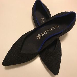 Rothy’s black honeycomb